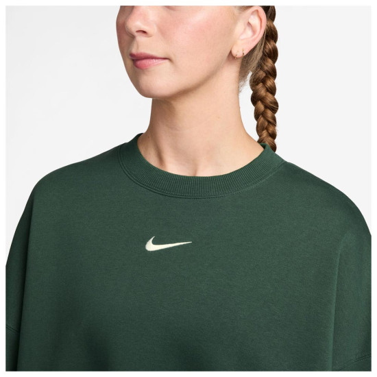 Nike Γυναικείο φούτερ Sportswear Phoenix Fleece Oversized Crew-Neck Sweatshirt